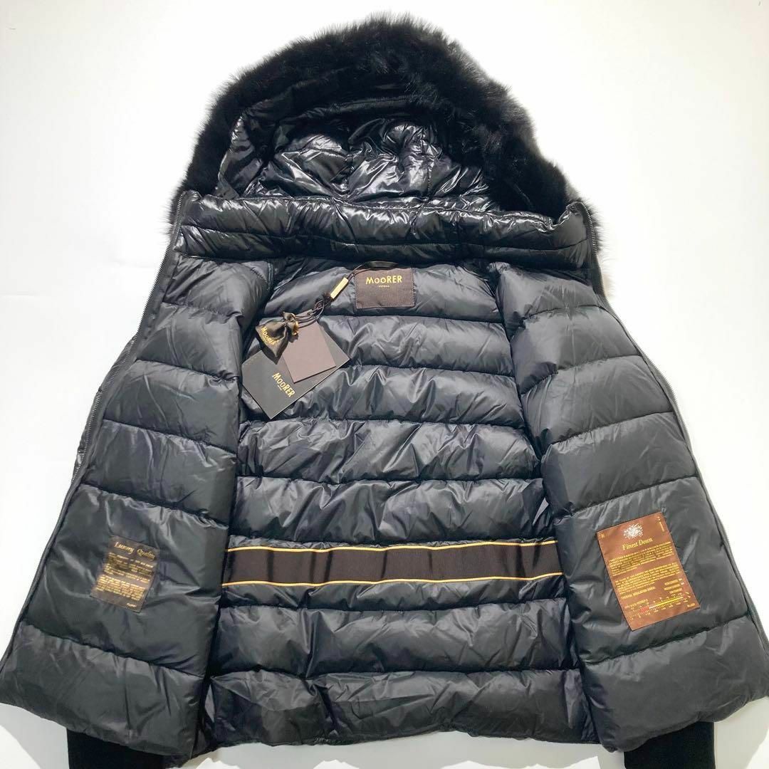 MooRER - 【24AW☆タグ付☆未使用】Moorer ダウンジャケット MooRER - 【24AW☆タグ付☆未使用】Moorer ダウンジャケット