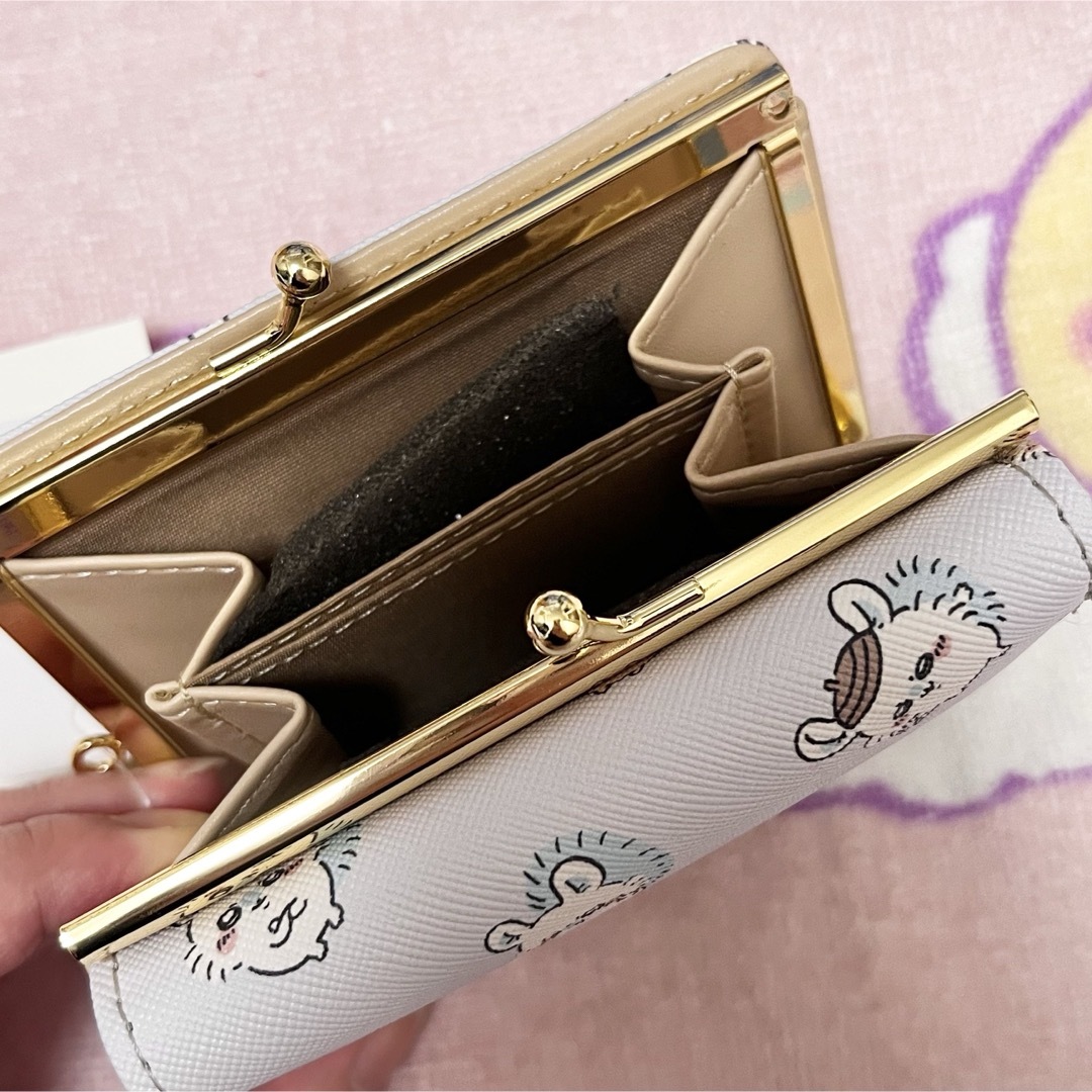ちいかわ - アベイル ちいかわ 三つ折りがま口財布 モモンガ ちいかわ - アベイル ちいかわ 三つ折りがま口財布 モモンガ