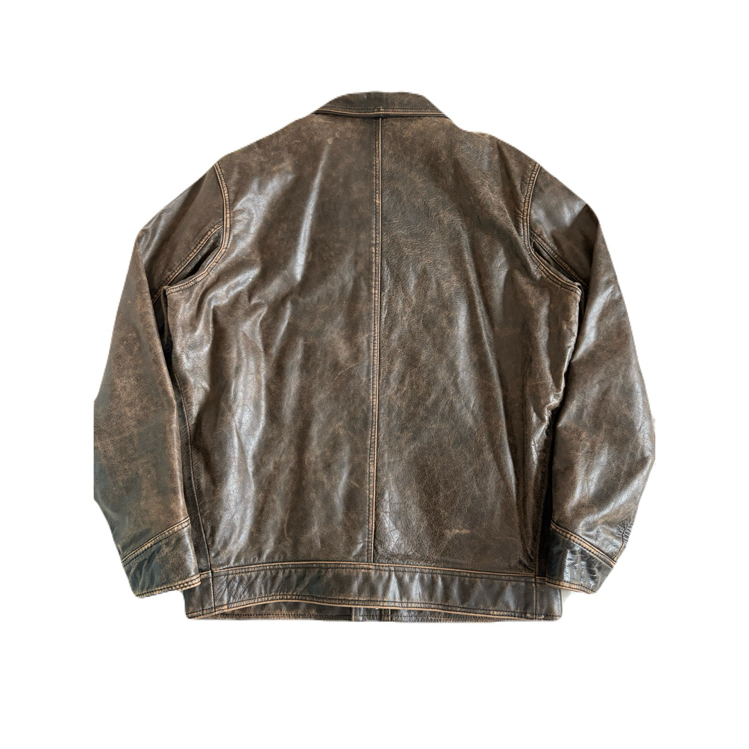 ZARA - 【ZARA】VINTAGE LEATHER JACKET S-M SIZE 本革の通販 by ZARA - 【ZARA】VINTAGE LEATHER JACKET S-M SIZE 本革の通販 by