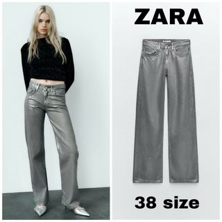 ZARA(デニム/ジーンズ ・ シルバー/銀色系)のフリマアイテム一覧 ZARA(デニム/ジーンズ ・ シルバー/銀色系)のフリマアイテム一覧