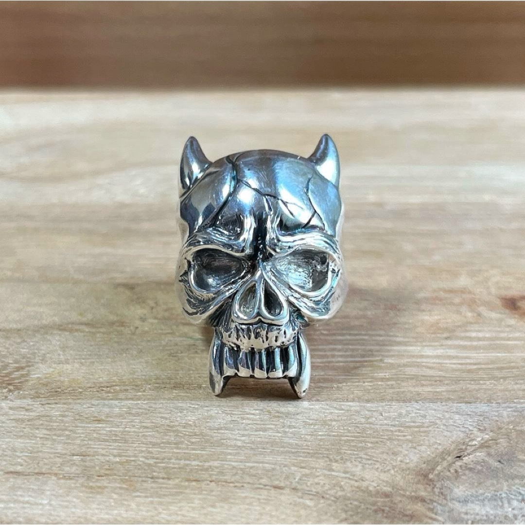 SAD サディスティックアンドデンジャラス スカル般若 リング 約 SAD サディスティックアンドデンジャラス スカル般若 リング 約