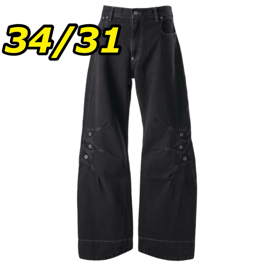 KIKO KOSTADINOV - LEVI'S x Kiko Kostadinov Jeans Black KIKO KOSTADINOV - LEVI'S x Kiko Kostadinov Jeans Black