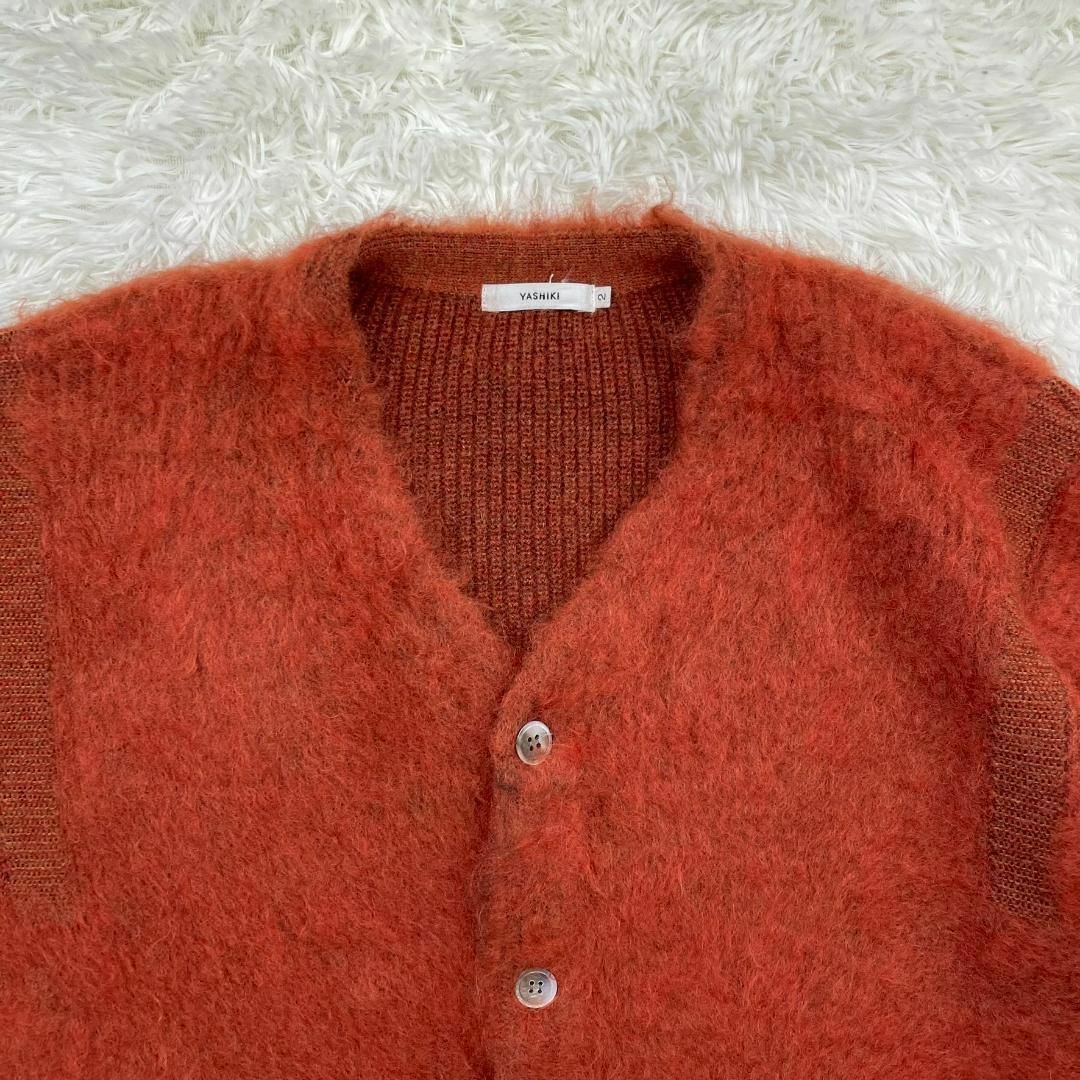 YASHIKI - 【ラスト1点】【22SS】Unabara Cardigan(ORANGE) | Salty