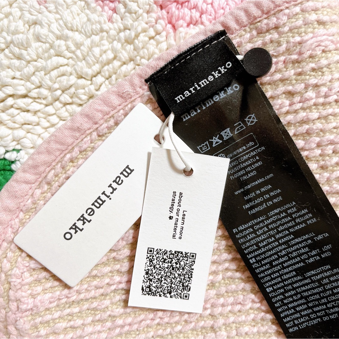 marimekko - ♡新作♡ マリメッコ ウニッコ バスマット パステル marimekko - ♡新作♡ マリメッコ ウニッコ バスマット パステル