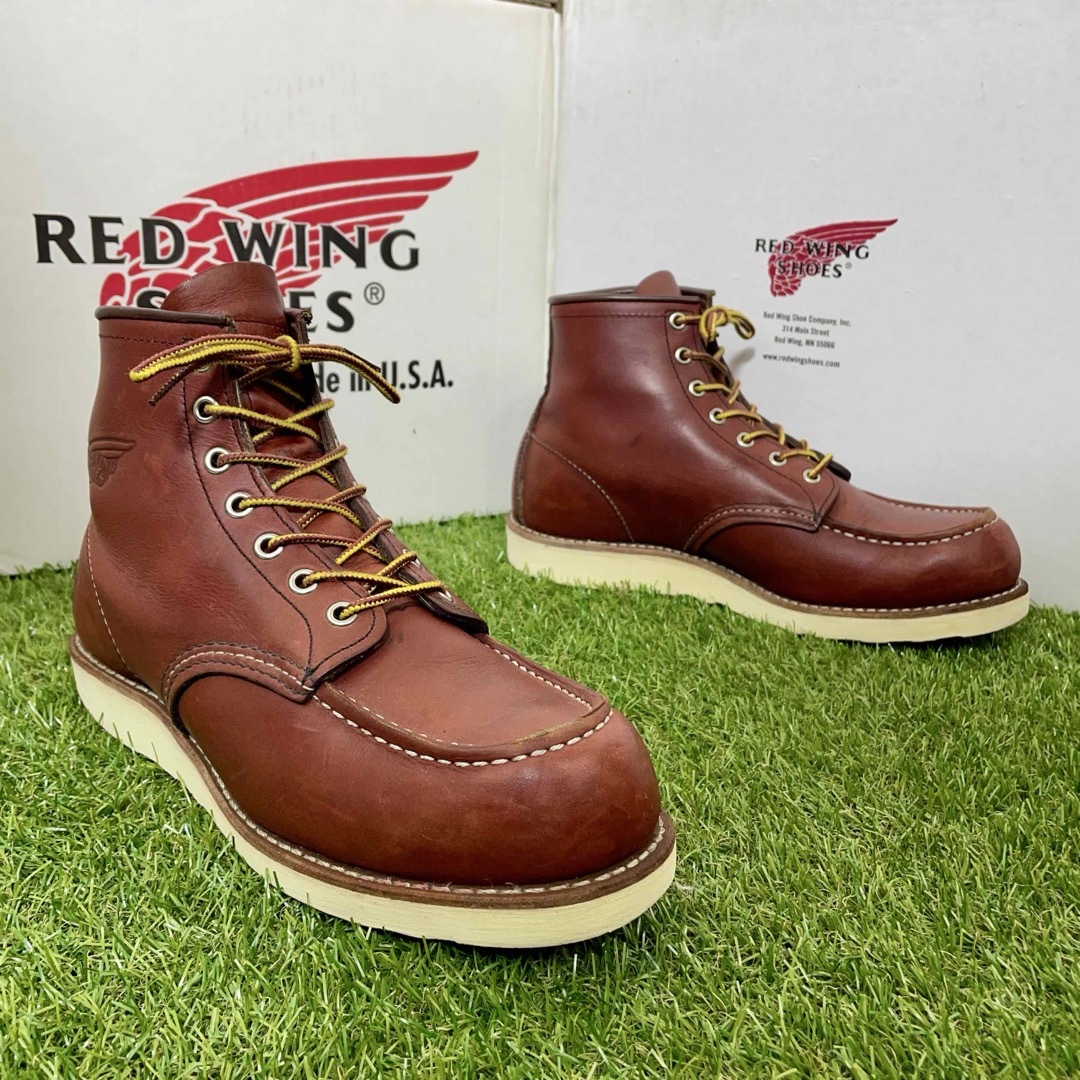 REDWING - 【安心品質0375】廃盤9106レッドウイングUS9D送料無料 REDWING - 【安心品質0375】廃盤9106レッドウイングUS9D送料無料