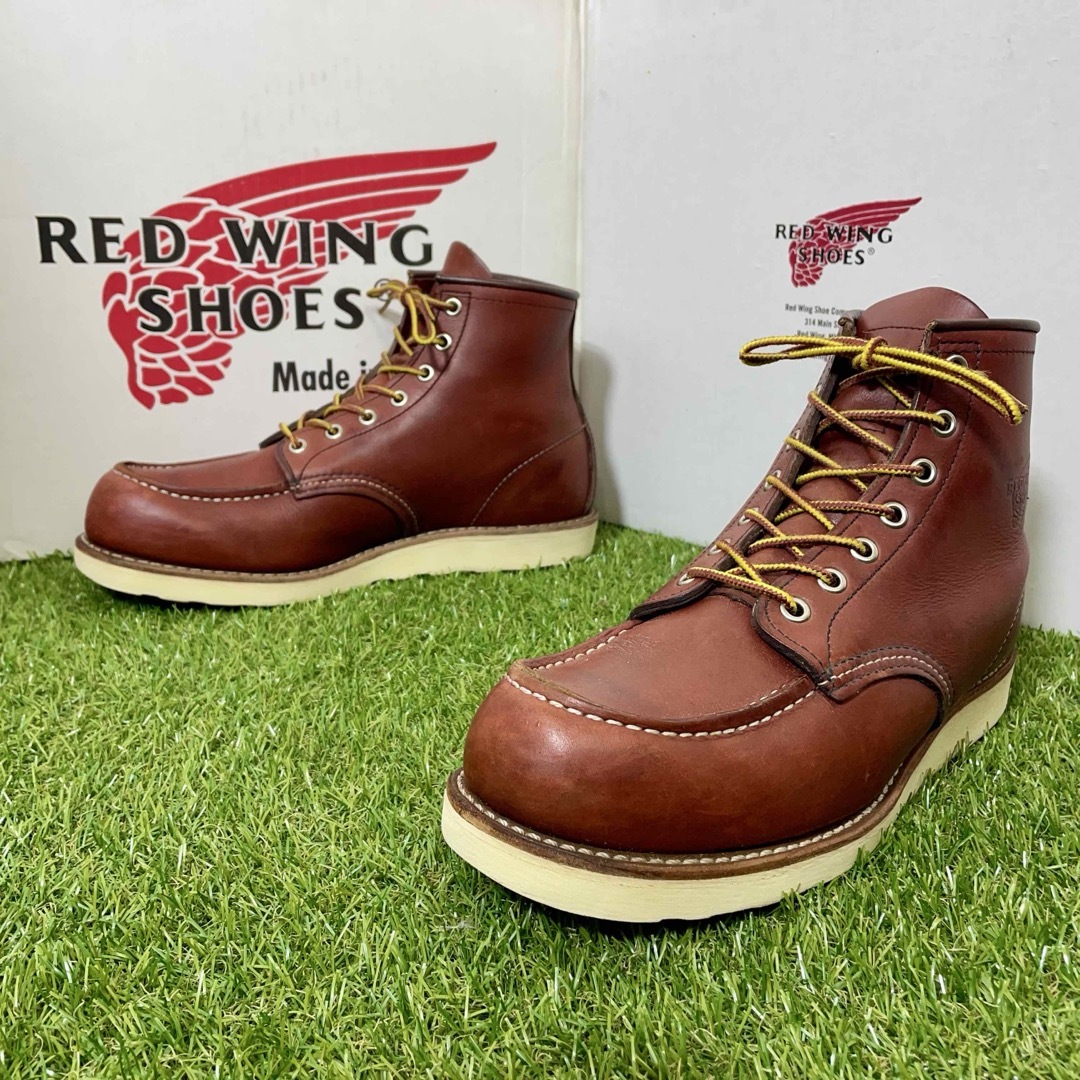 REDWING - 【安心品質0375】廃盤9106レッドウイングUS9D送料無料 REDWING - 【安心品質0375】廃盤9106レッドウイングUS9D送料無料