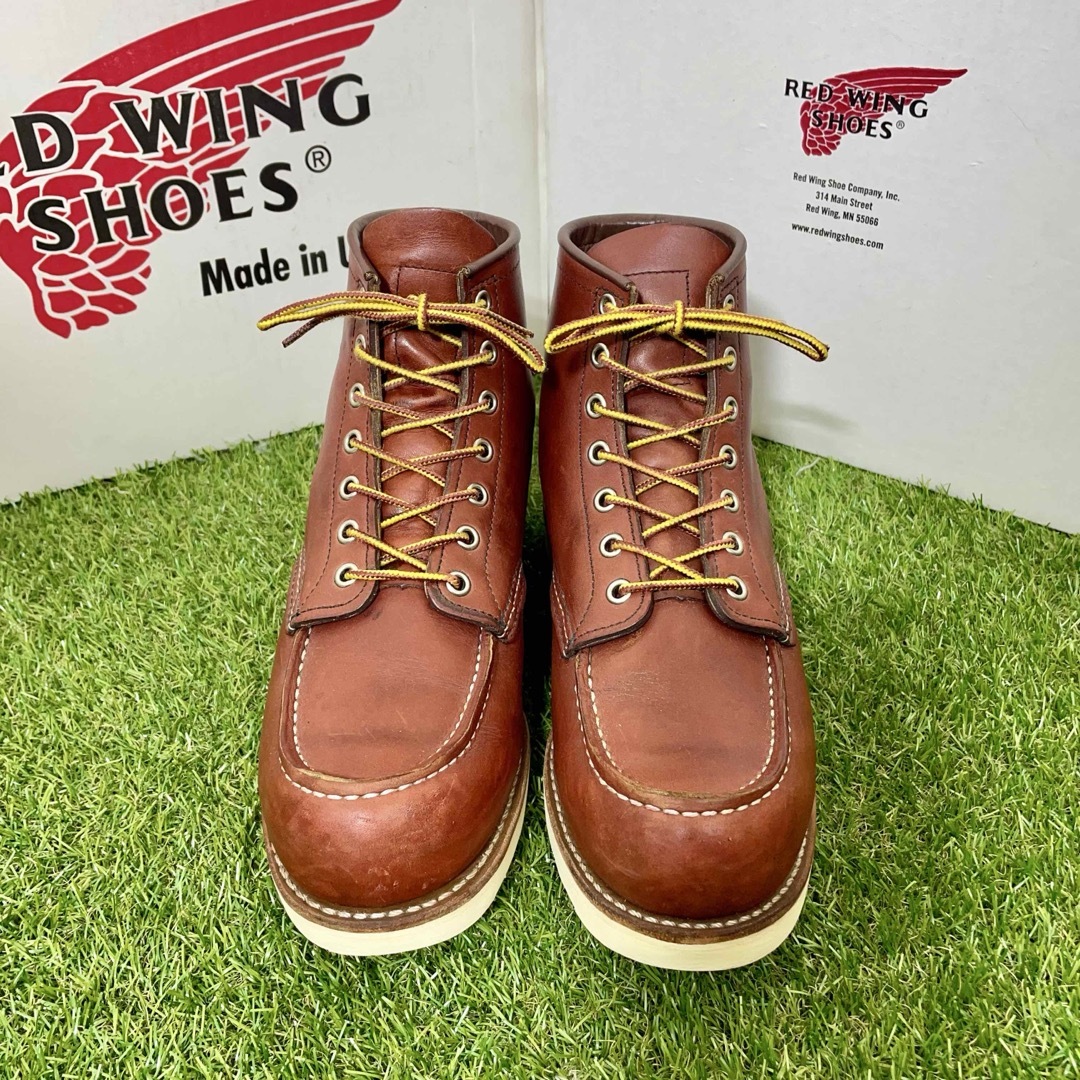 REDWING - 【安心品質0375】廃盤9106レッドウイングUS9D送料無料 REDWING - 【安心品質0375】廃盤9106レッドウイングUS9D送料無料