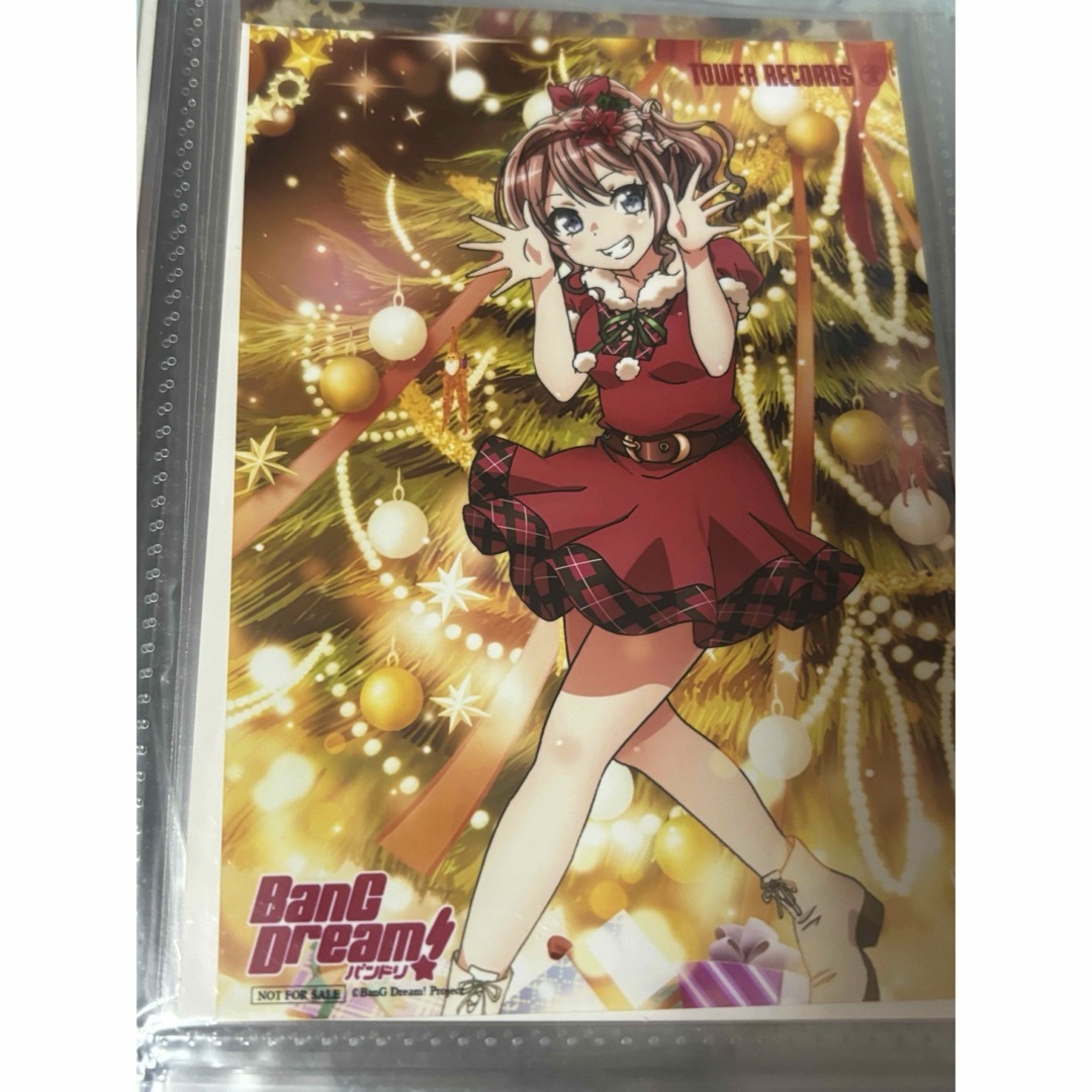 BanG Dream! バンドリ クリスマス ブロマイド 山吹沙綾 さーや エンタメ/ホビーのアニメグッズ(その他)の商品写真