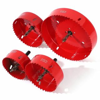 【商品荷物数:4】ライフパレット バイメタル ホールソー ホルソー セット 穴あ(その他)