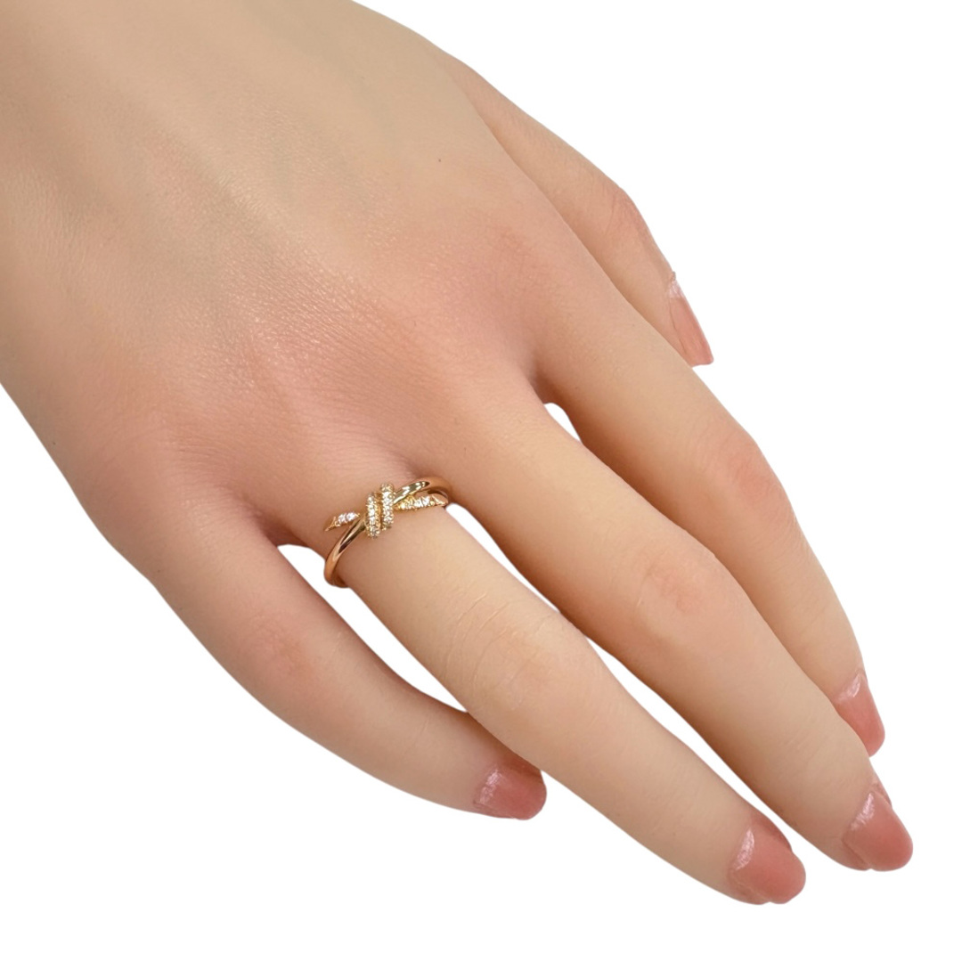 Tiffany & Co. - ティファニー ノット リング 指輪 8号 18金 K18 Tiffany & Co. - ティファニー ノット リング 指輪 8号 18金 K18