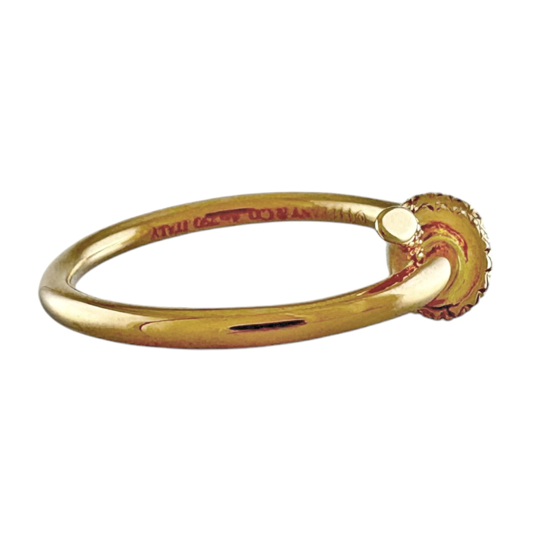 Tiffany & Co. - ティファニー ノット リング 指輪 8号 18金 K18 Tiffany & Co. - ティファニー ノット リング 指輪 8号 18金 K18