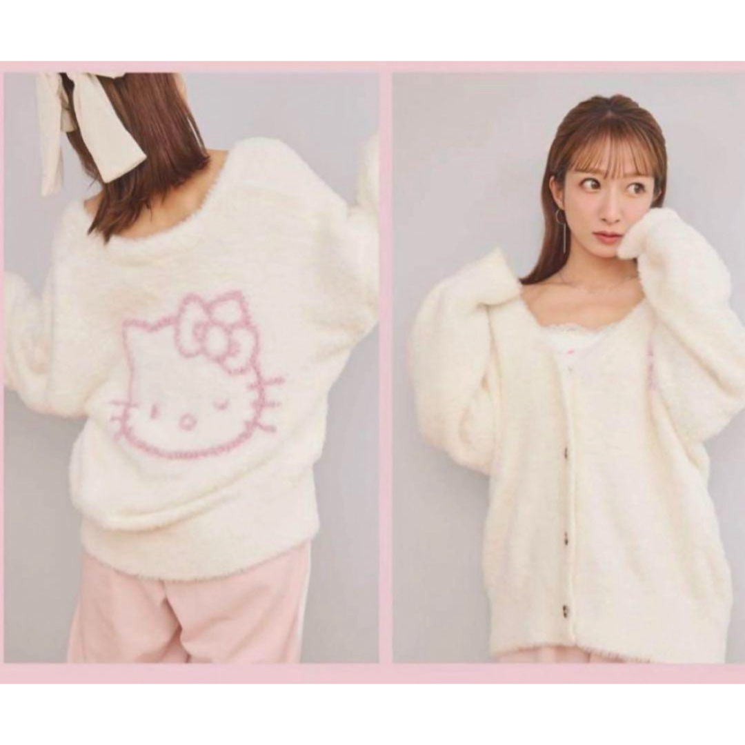 ハローキティ - キティちゃん モコモコルームウェア キティ ハローキティ - キティちゃん モコモコルームウェア キティ