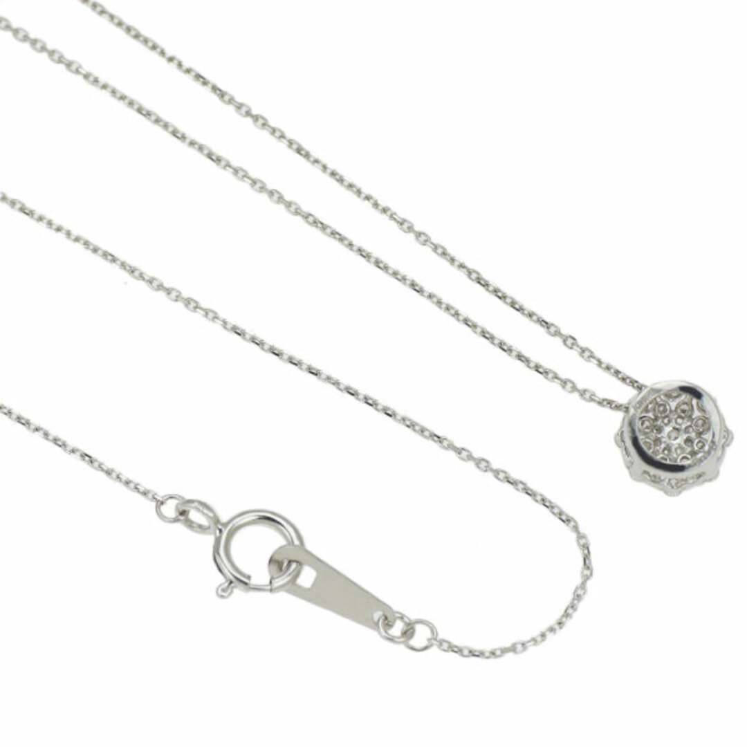 K18WG ダイヤモンド ペンダントネックレス 0.10ct K18WG ダイヤモンド ペンダントネックレス 0.10ct