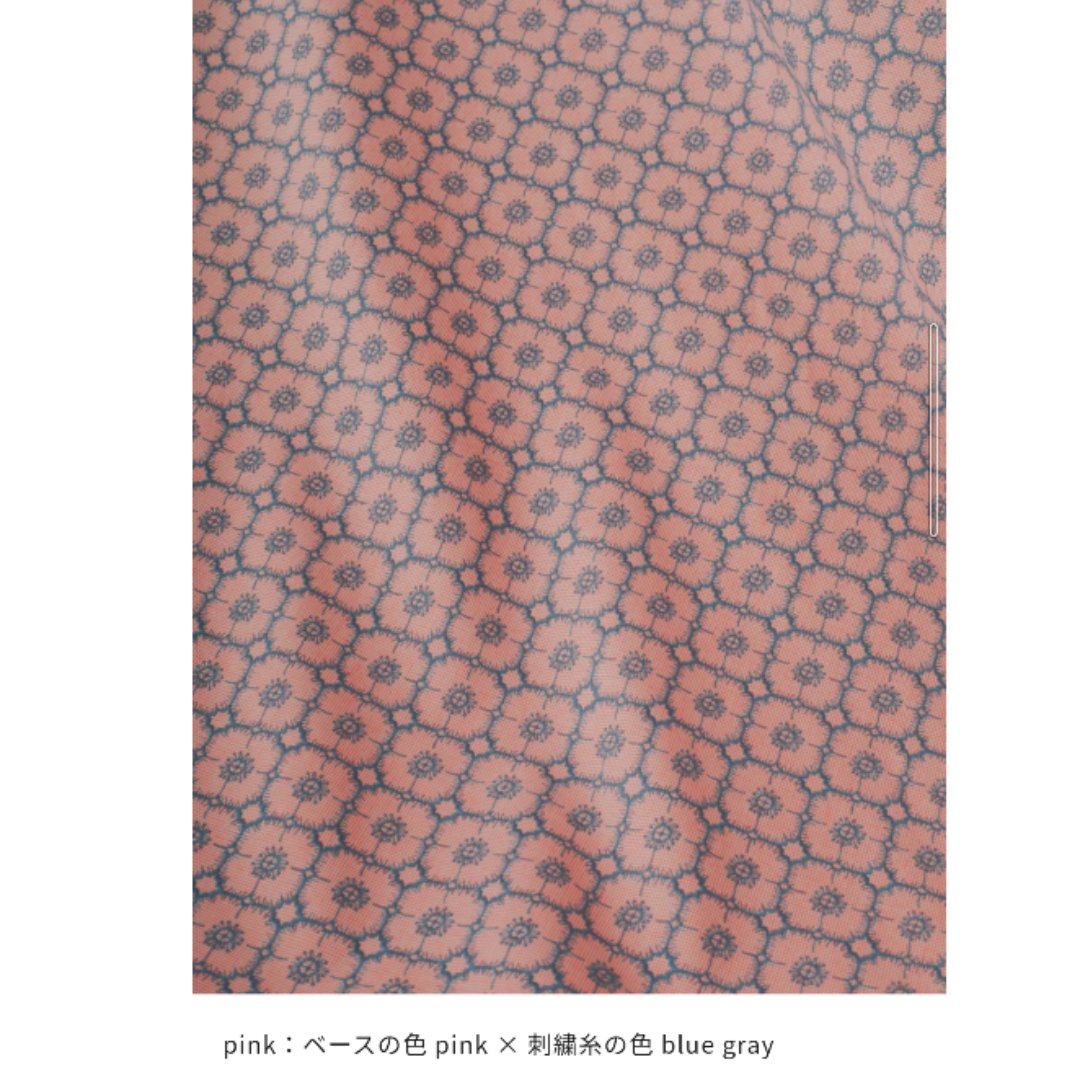 【受注製作】ミナペルホネン ボヌール ピンクチェック 受注製作】ミナペルホネン ボヌール ピンクミックス ナチュラル