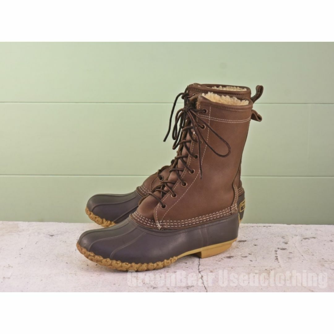 競売 USA製 - L.L.Bean L.L.ビーン インナーボア 良い味 ビーンブーツ 女性用