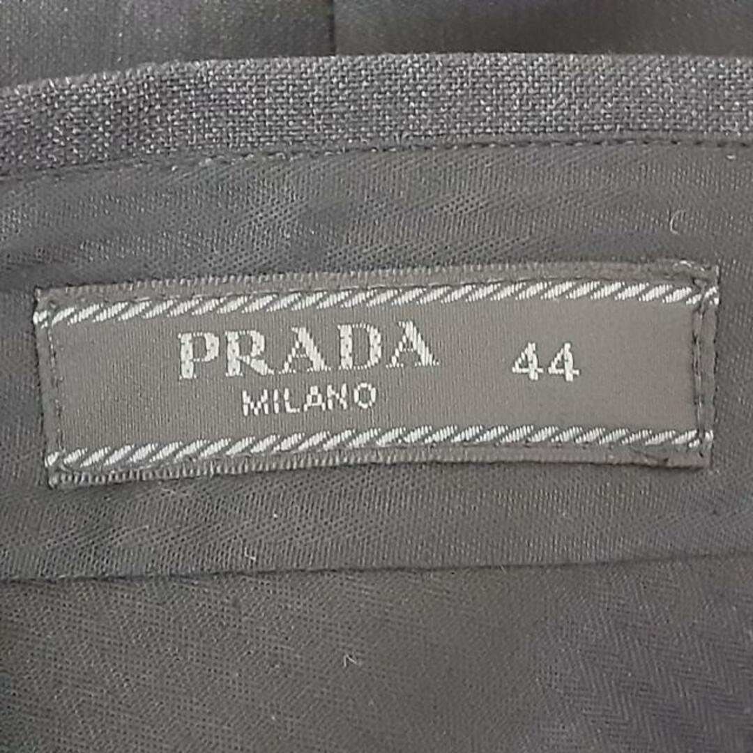 PRADA(プラダ) パンツ サイズ44 S メンズ美品 - ダークグレー PRADA(プラダ) パンツ サイズ44 S メンズ美品 - ダークグレー
