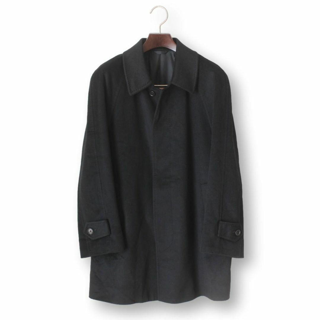 D’URBAN - 14【極美品】ダーバン カシミヤ100％ コート S メンズ A3 A4 艶 黒
