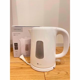 ニトリ(ニトリ)の電気ケトル 1L ホワイト(電気ケトル)