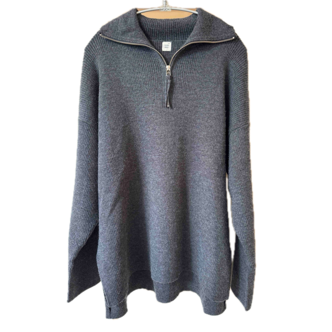GOOD GRIEF!】Knit Zipped Pullover ニット/セーター GOOD GRIEF!】Knit Zipped Pullover ニット/セーター