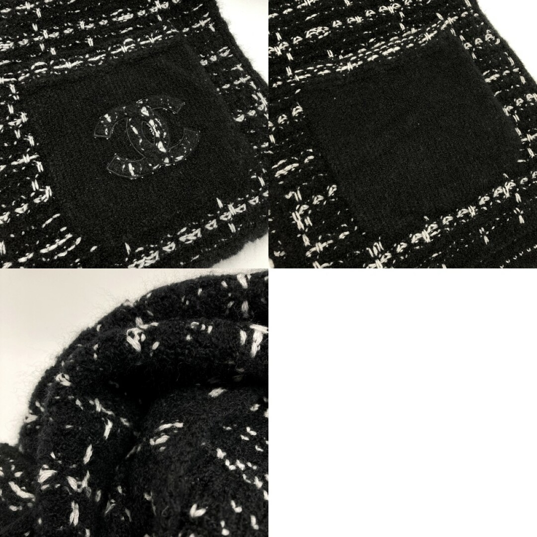 CHANEL - CHANEL シャネル ココマーク ポケット付き マフラー CHANEL - CHANEL シャネル ココマーク ポケット付き マフラー