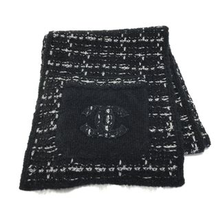 CHANEL - CHANEL シャネル ココマーク ポケット付き マフラー CHANEL - CHANEL シャネル ココマーク ポケット付き マフラー