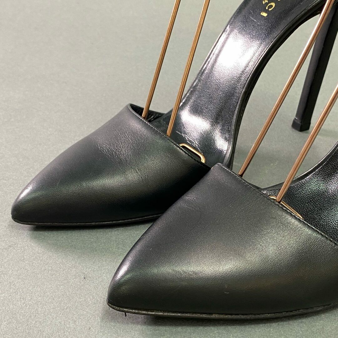 6l19 GUCCI グッチ ゴールドホースビット アンクルベルト 6l19 GUCCI グッチ ゴールドホースビット アンクルベルト