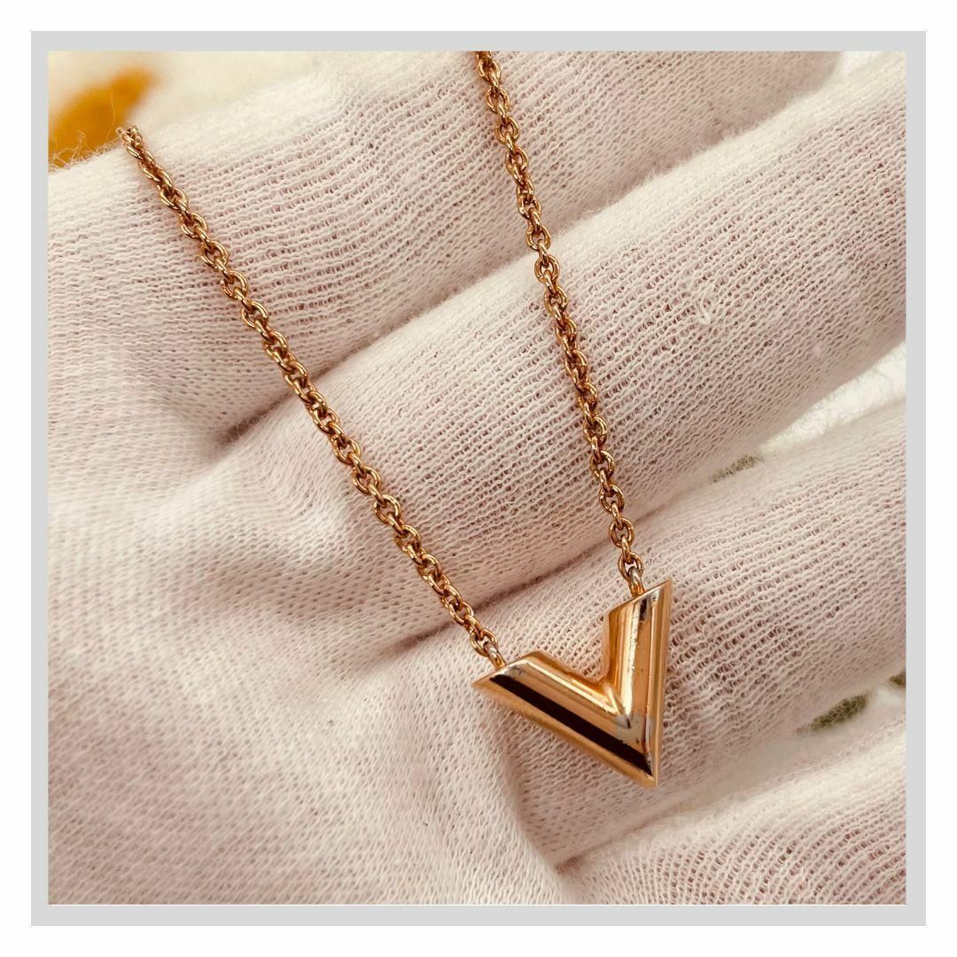 LOUIS VUITTON - エルメス M61083 V エセンシャル ネックレス LOUIS VUITTON - エルメス M61083 V エセンシャル ネックレス