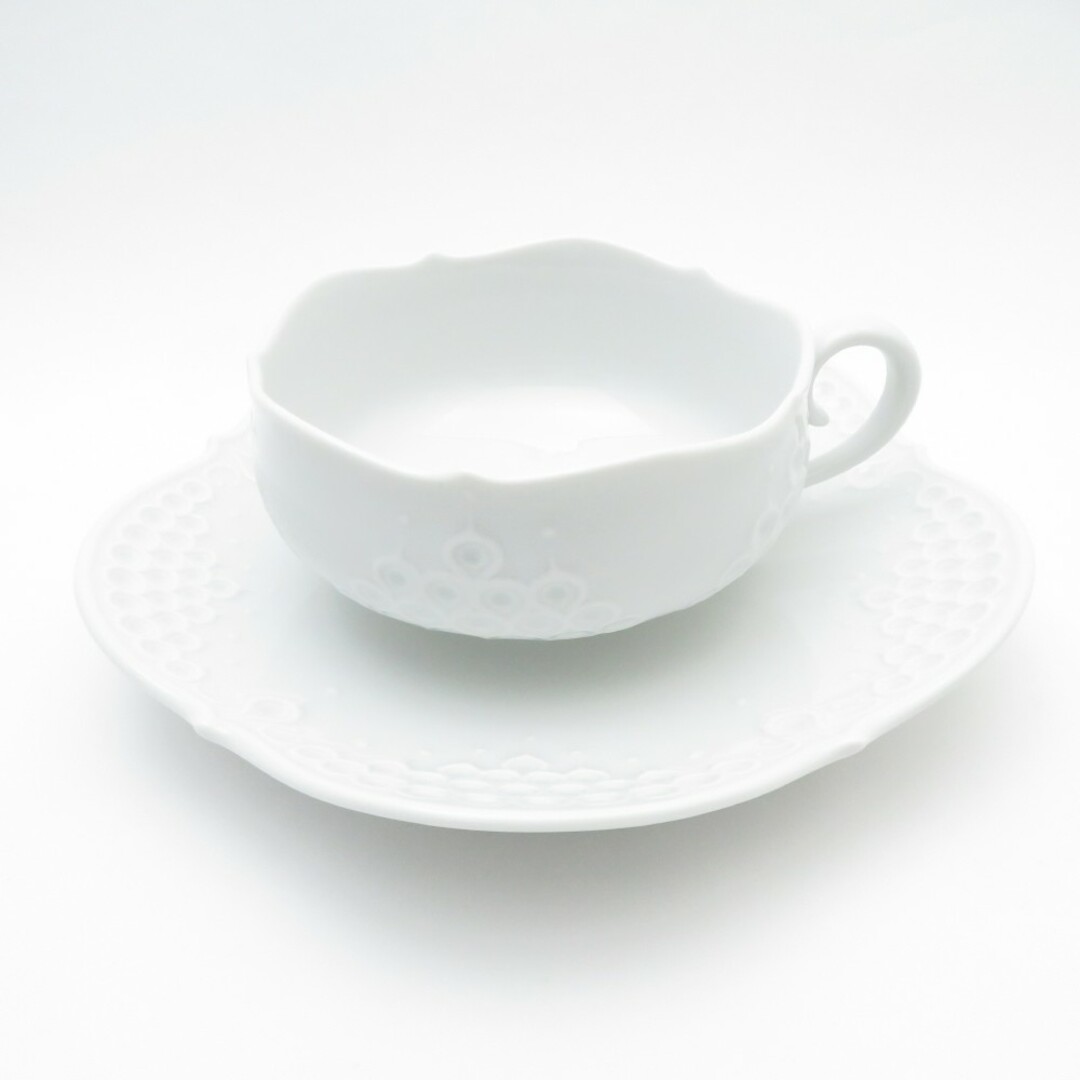 MEISSEN - 美品 MEISSEN マイセン ホワイトレリーフ ティー MEISSEN - 美品 MEISSEN マイセン ホワイトレリーフ ティー