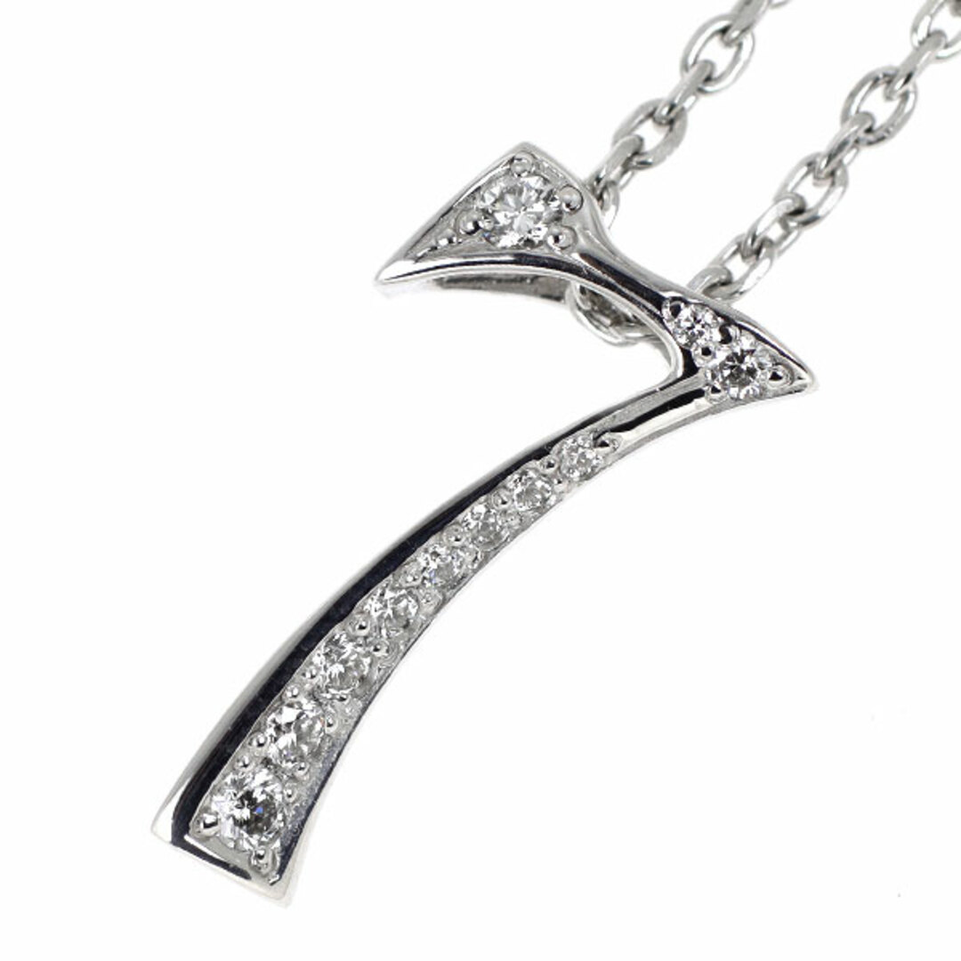 ゆきざき K18WG ダイヤモンド ペンダントネックレス 0.17ct ゆきざき K18WG ダイヤモンド ペンダントネックレス 0.17ct