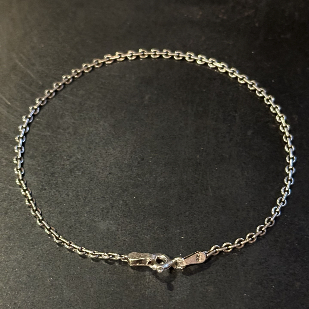 SILVER925 OVAL LINK CHAIN BRACELET/シルバー ブレスレット SILVER925 OVAL LINK CHAIN BRACELET/シルバー ブレスレット