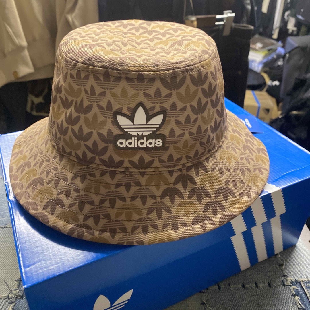 adidas バケットハット 帽子 オーガニックコットン 58cm 60cm