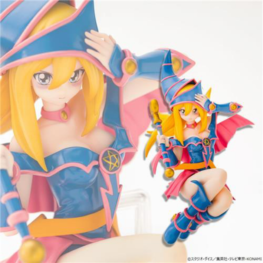 KONAMI - 遊戯王 ブラックマジシャンガール フィギュアの通販 by KONAMI - 遊戯王 ブラックマジシャンガール フィギュアの通販 by