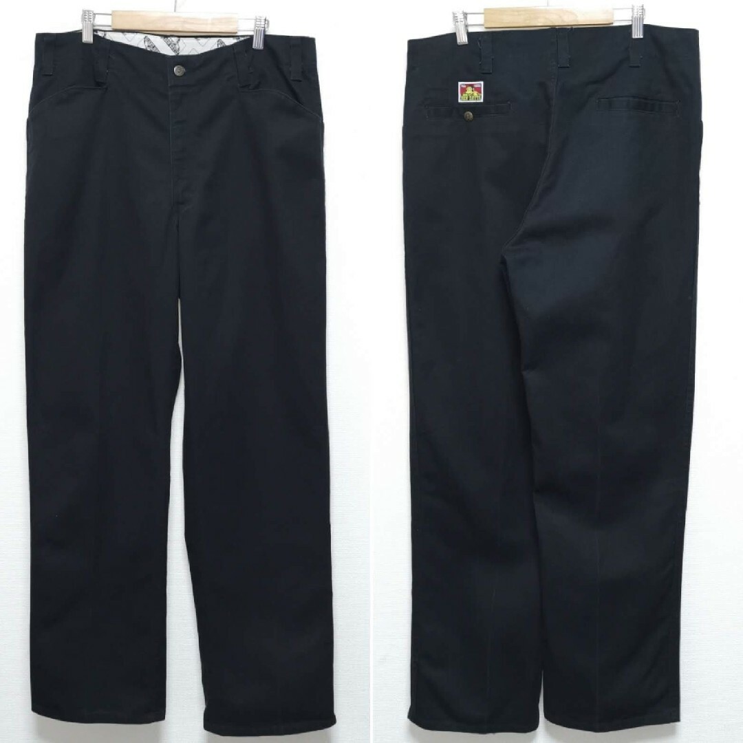 00s W36 L34 BEN DAVIS フリスコ ワークパンツ 黒 USA 00s W36 L34 BEN DAVIS フリスコ ワークパンツ 黒 USA