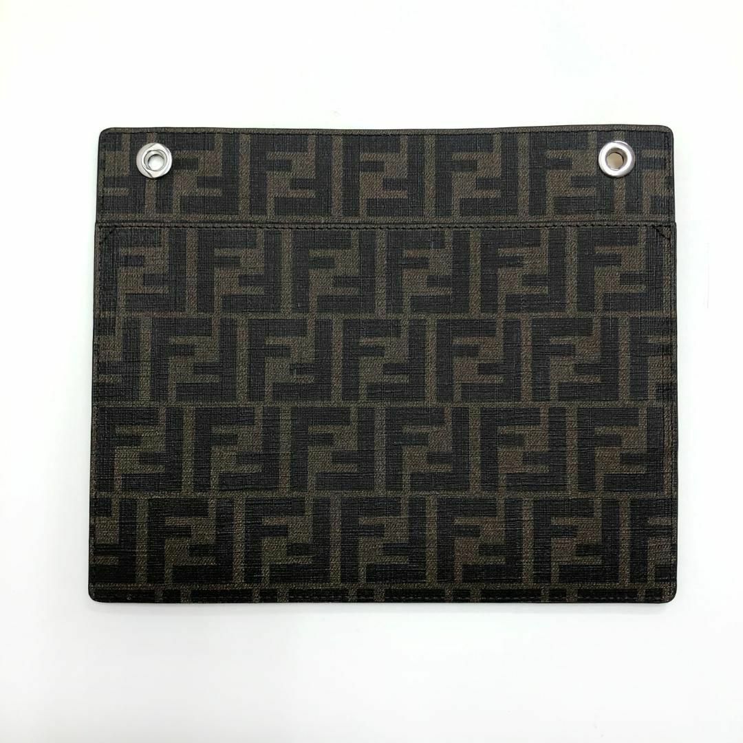 ☆未使用品☆FENDI ズッカ柄 クラッチバッグ ポーチ イエロー レザー ☆未使用品☆FENDI ズッカ柄 クラッチバッグ ポーチ イエロー レザー