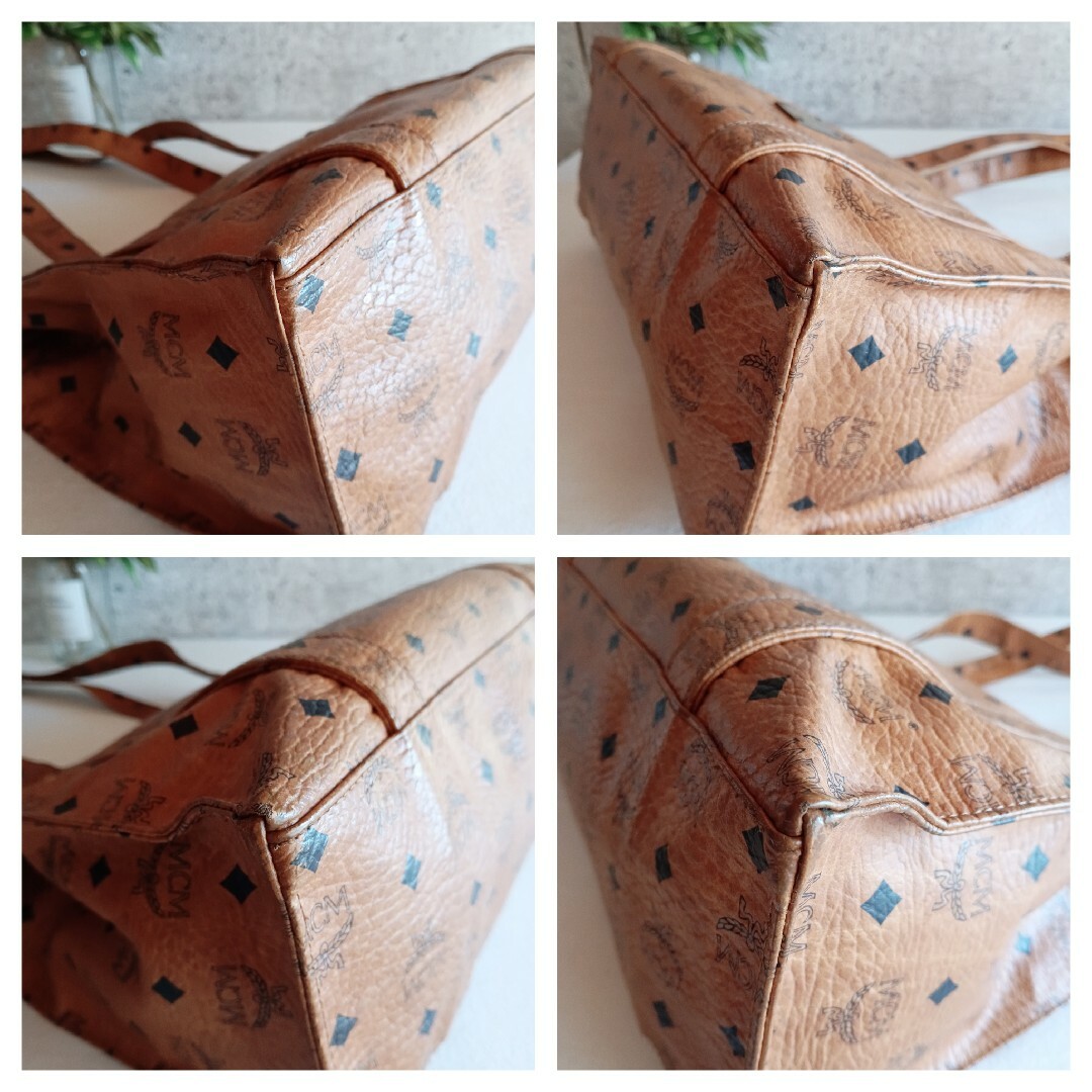 MCM - 良品 MCM レザー トートバッグ ショルダーバッグ 鞄 MCM - 良品 MCM レザー トートバッグ ショルダーバッグ 鞄