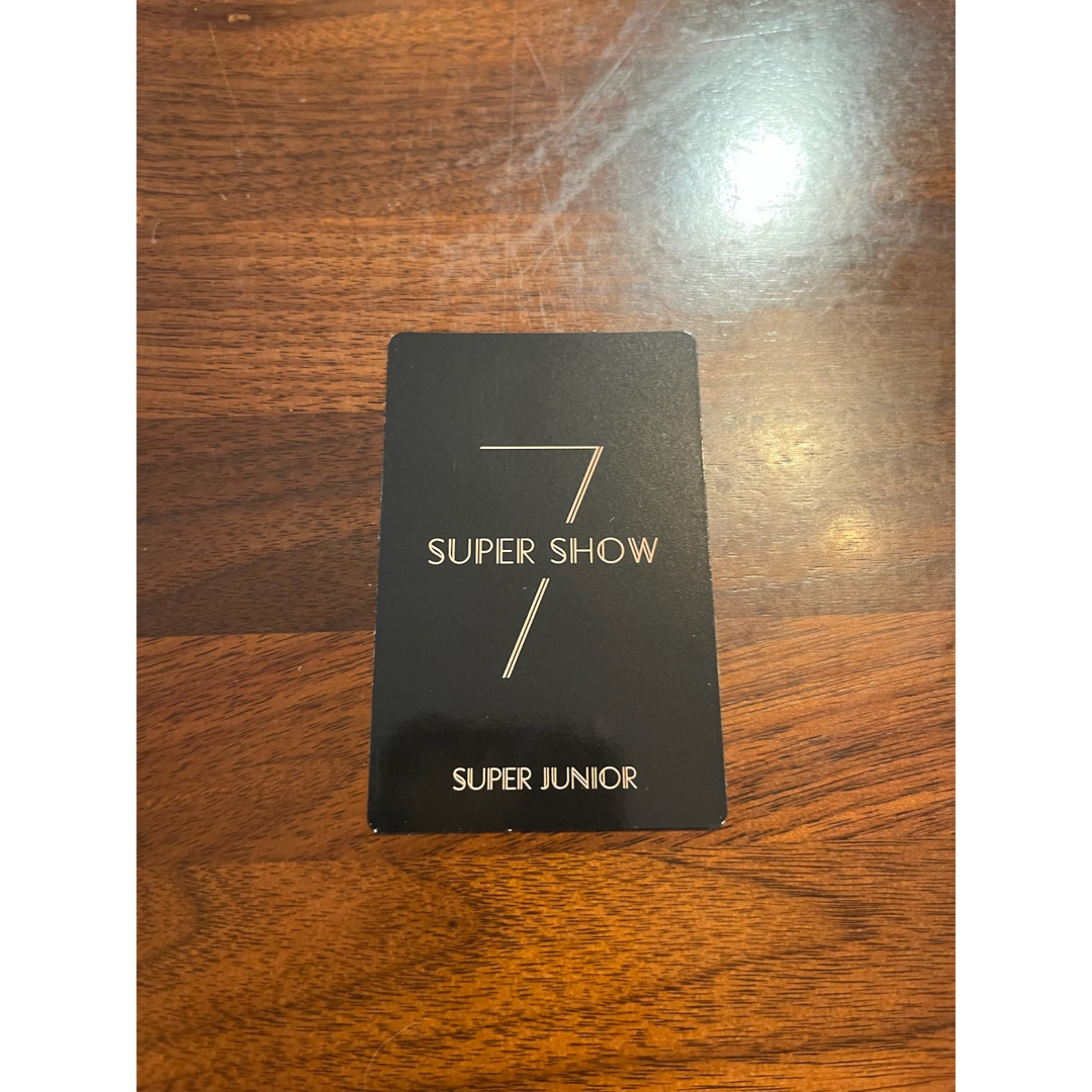 SUPER JUNIOR ウニョク SS7 トレカ スパショ7 SUPER JUNIOR ウニョク SS7 トレカ スパショ7