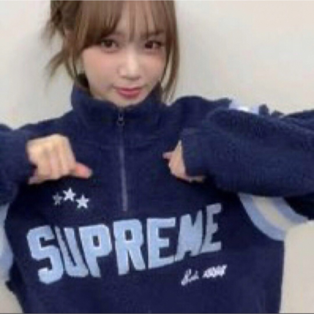 Supreme - 【チェウォン着用モデル】シュプリーム フリース 刺繍 Supreme - 【チェウォン着用モデル】シュプリーム フリース 刺繍