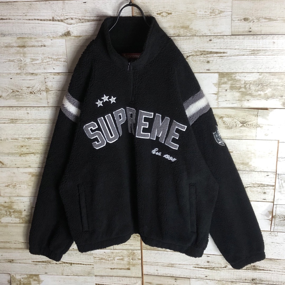 Supreme - 【チェウォン着用モデル】シュプリーム フリース 刺繍 Supreme - 【チェウォン着用モデル】シュプリーム フリース 刺繍