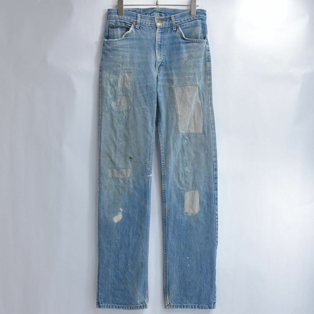 Lee - 80~90s アメリカ製 Lee200 リー ツギハギリペア デザイン Lee - 80~90s アメリカ製 Lee200 リー ツギハギリペア デザイン
