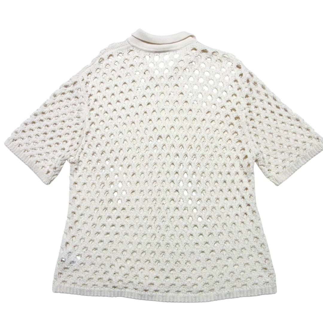 23SS STUSSY Big Mesh Polo Sweater ポロ ニット 23SS STUSSY Big Mesh Polo Sweater ポロ ニット