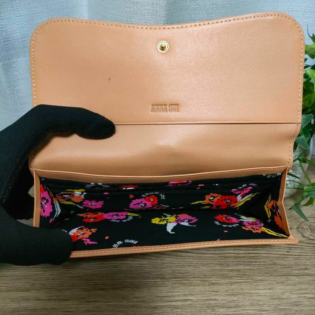 ANNA SUI - アナスイ 長財布 がま口 ゴールド ANNA SUI がま口 ANNA SUI - アナスイ 長財布 がま口 ゴールド ANNA SUI がま口