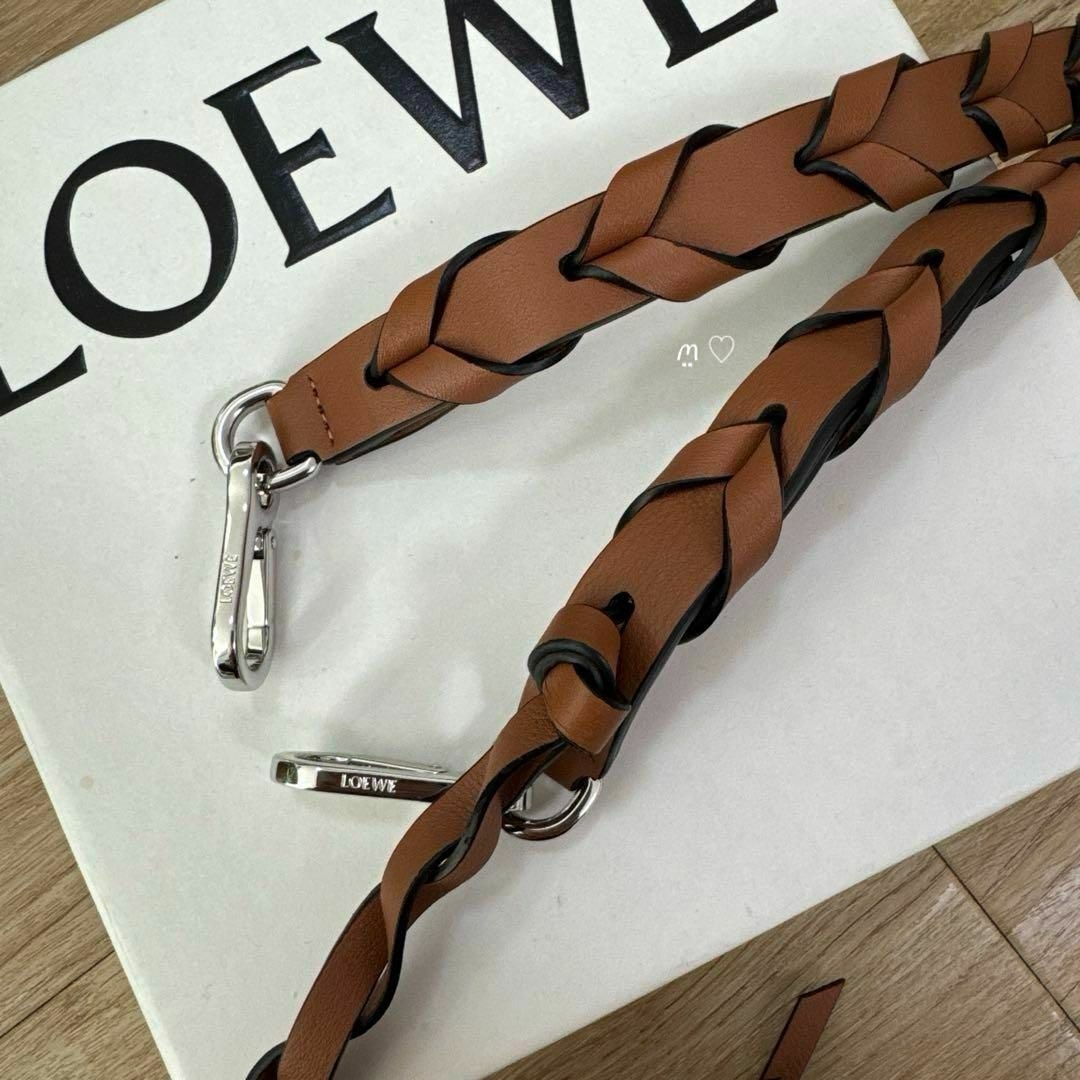 LOEWEロエベ シンブレイデッドストラップ 編み込みショルダー LOEWEロエベ シンブレイデッドストラップ 編み込みショルダー
