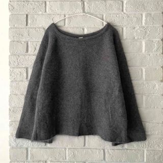 Ron Herman / ち密 Yak Knit Pullover /size M/黒 Ron Herman / ち密 Yak Knit Pullover /size M/黒
