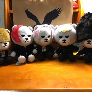 ビッグバン(BIGBANG)のBIGBANGKRUNK５人セットぬいぐるみ(ぬいぐるみ)