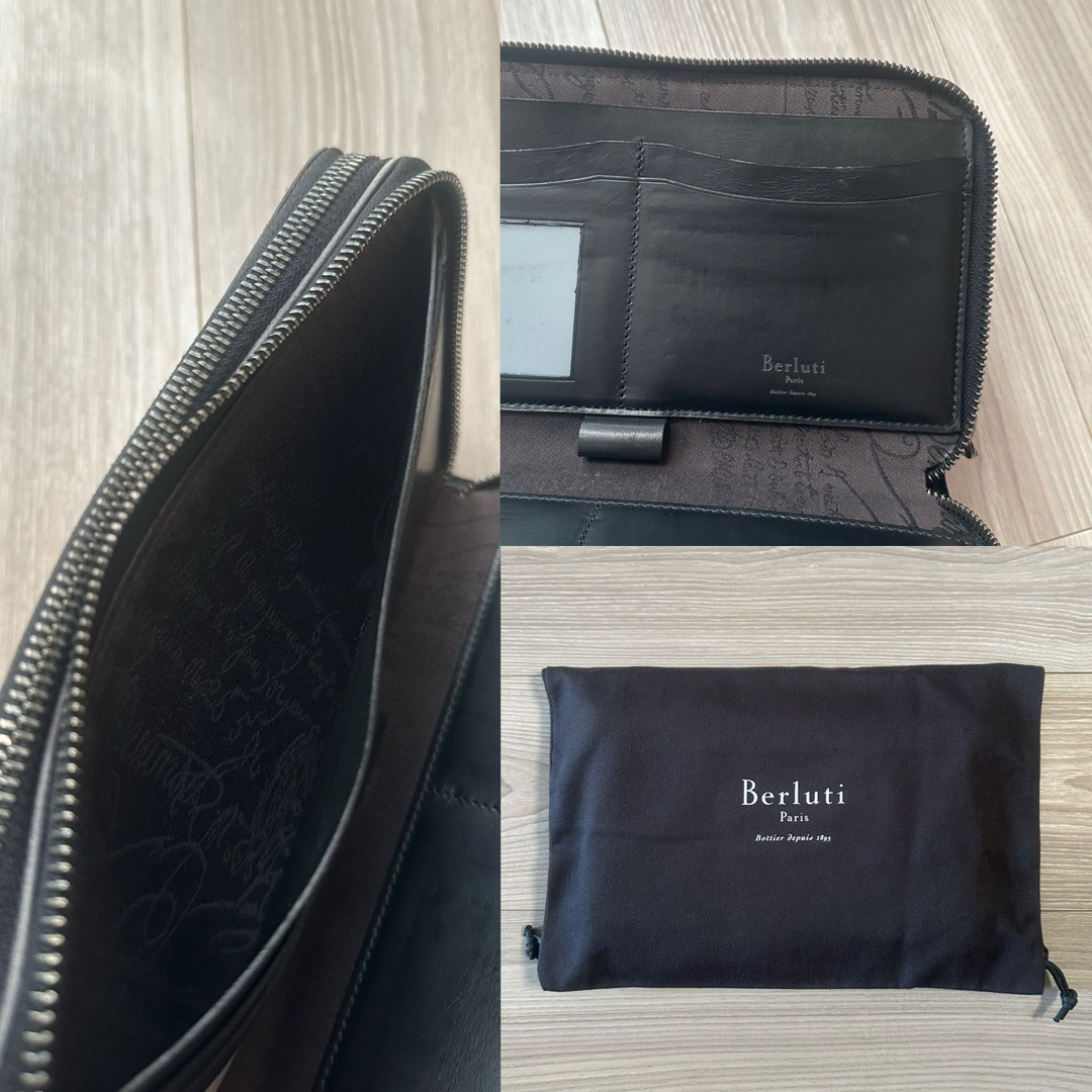 BERLUTI - 特注45万 ベルルッティ ティネオ2 スクリットレザー BERLUTI - 特注45万 ベルルッティ ティネオ2 スクリットレザー