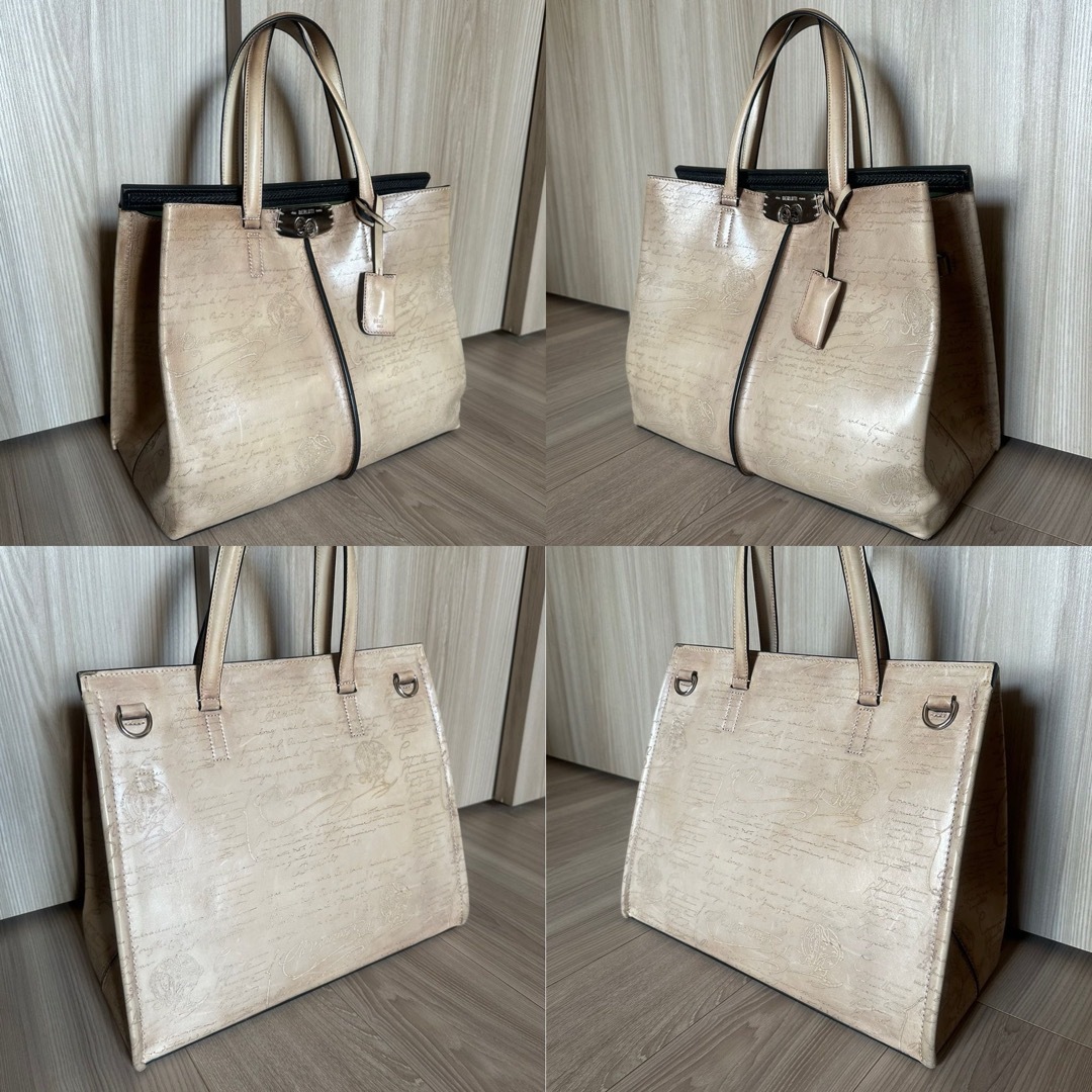 BERLUTI - 特注110万 ベルルッティ ルッティ38 レザー トート BERLUTI - 特注110万 ベルルッティ ルッティ38 レザー トート
