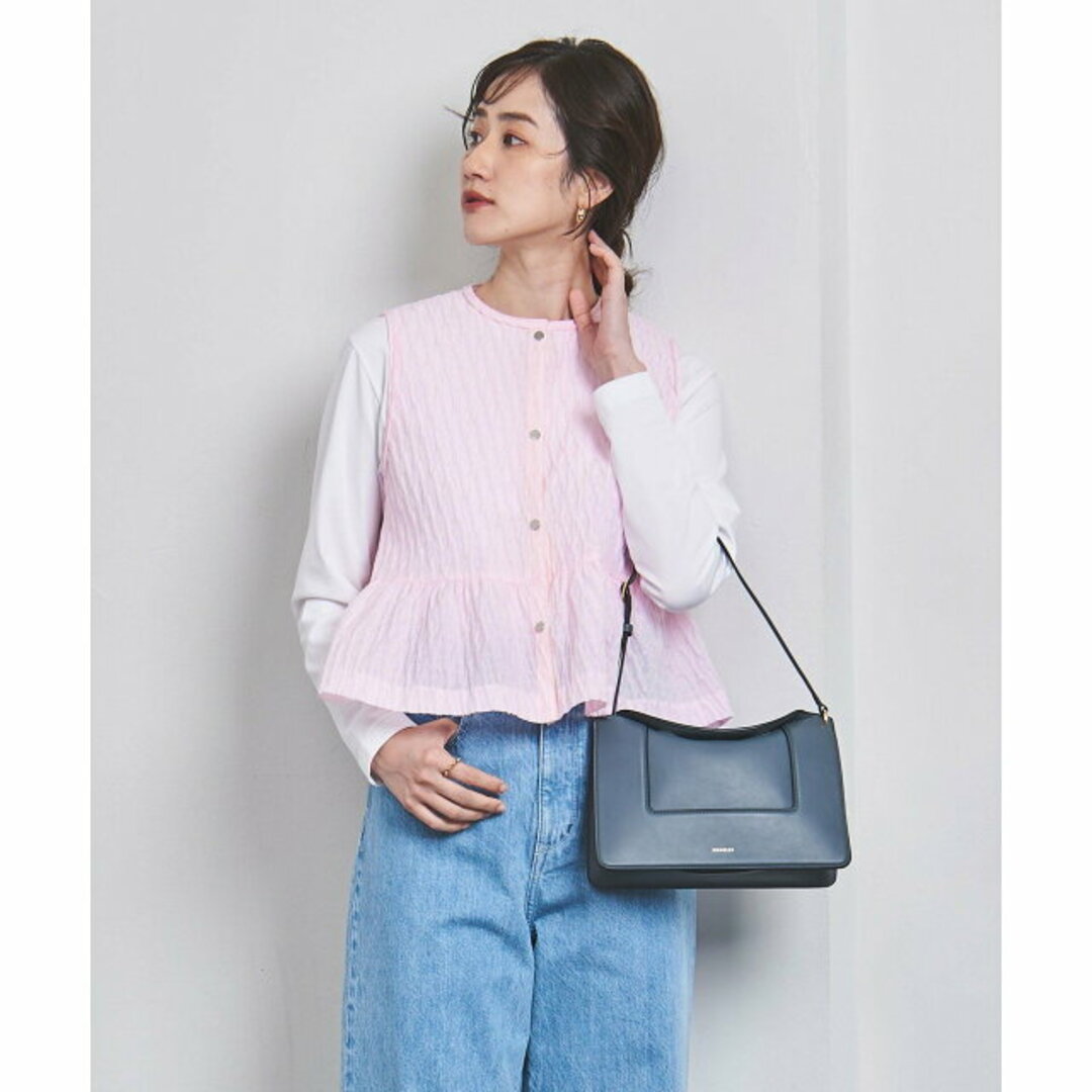 UNITED ARROWS - 【LT.PINK】エアリージャカード ベストの通販 UNITED ARROWS - 【LT.PINK】エアリージャカード ベストの通販