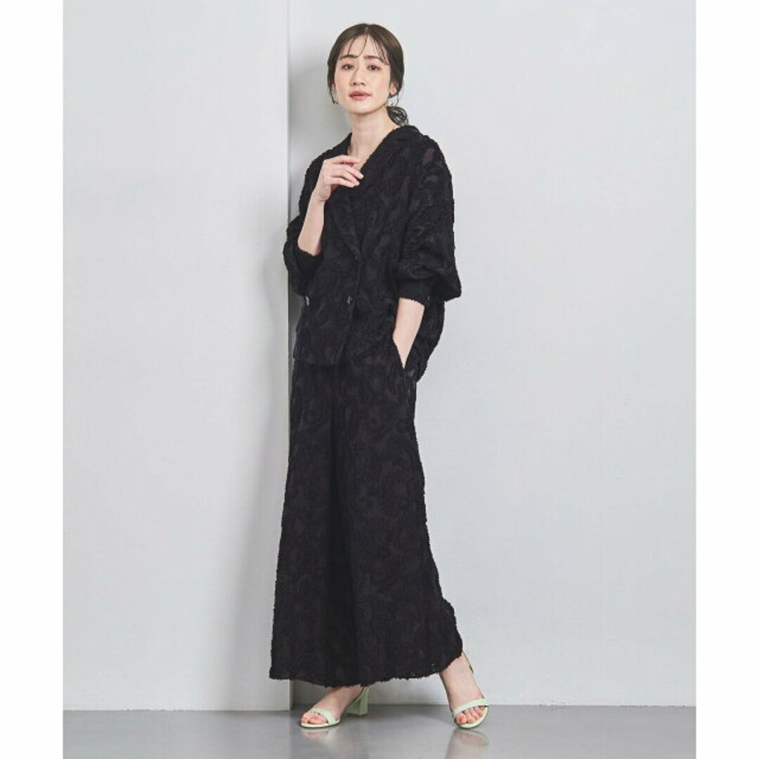 UNITED ARROWS - 【BLACK】ペイズリー ドルマン ブラウス UNITED ARROWS - 【BLACK】ペイズリー ドルマン ブラウス