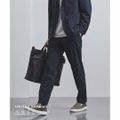 【NAVY】【S】PERTEX/ノープリーツパンツ COZY -ウォッシャブル・ストレッチ-