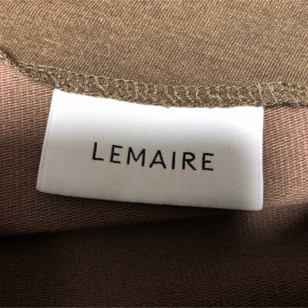 lemaire ルメール ニット カットソー カーキ ブラウン lemaire ルメール ニット カットソー カーキ ブラウン